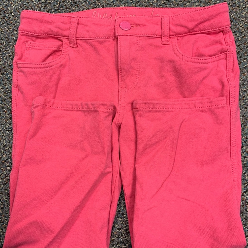 Girls pink pants